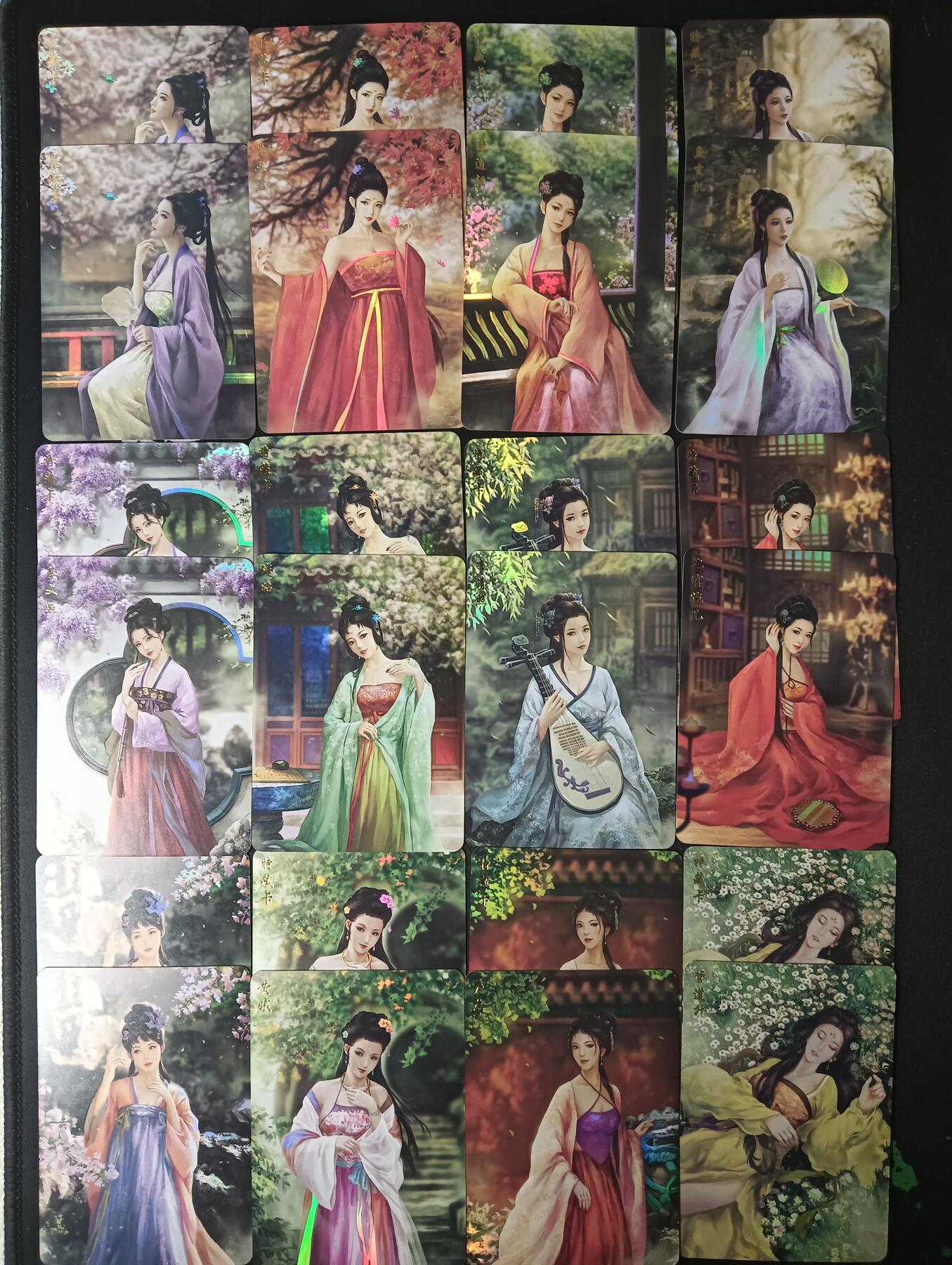 花开卡拍第47期（11月16号周日截拍，品控勿拍!!!拍品不寄存，运费5元，自制卡难免瑕疵，可能存在轻微撞角爆边等出厂瑕疵，品控介意勿拍！）