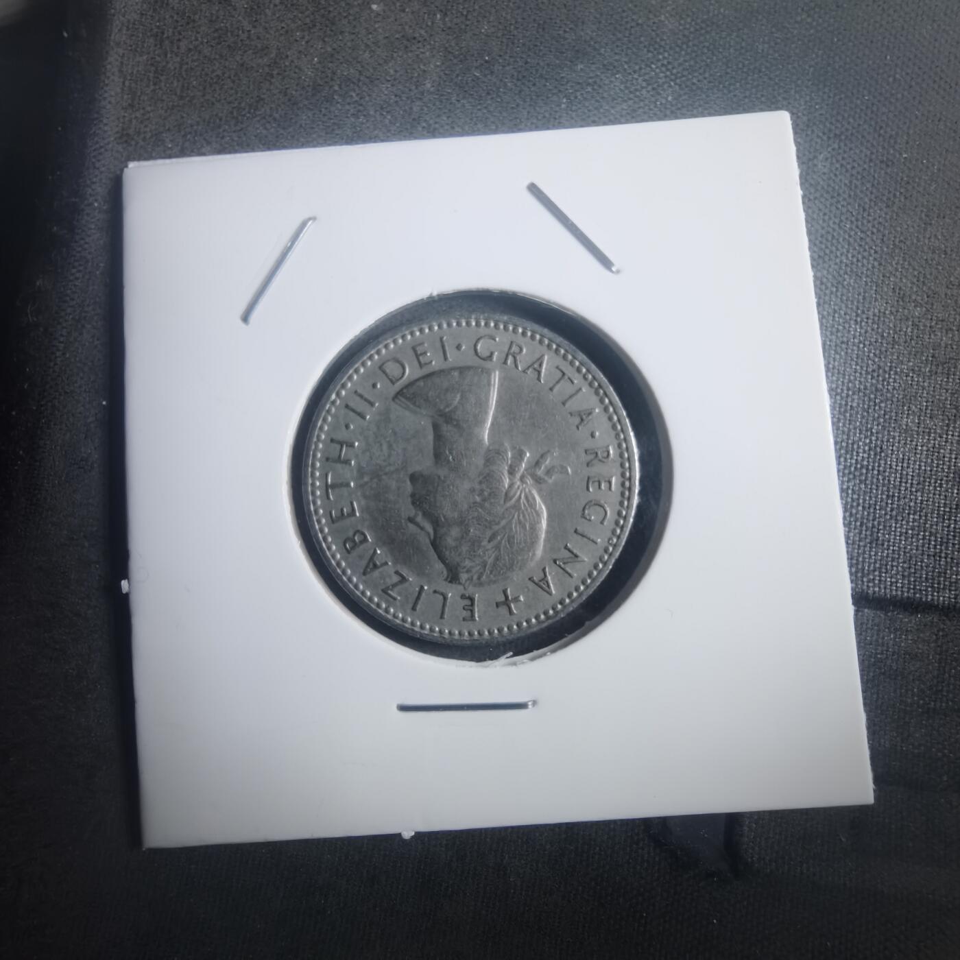 沼泽如烟--第903场 英国1954年一先令