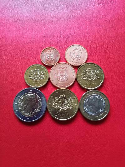 【云涧收藏】第七十九场 - 拉脱维亚2014年首发套币