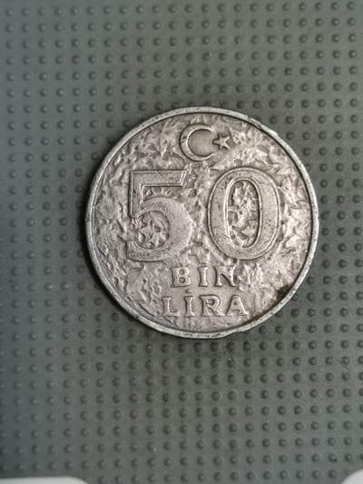 2025年第116场各国散币拍卖（总第116场） - 土耳其1998年50000里拉