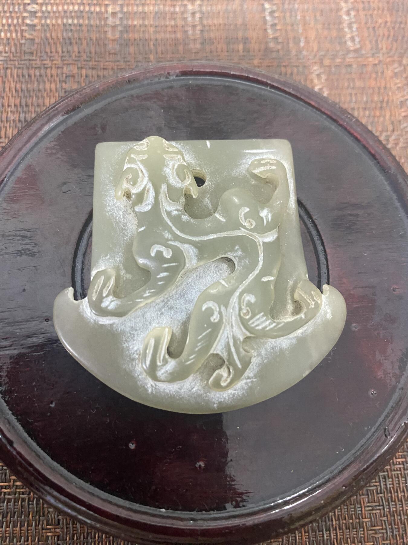 江南站杂项场 玉斧