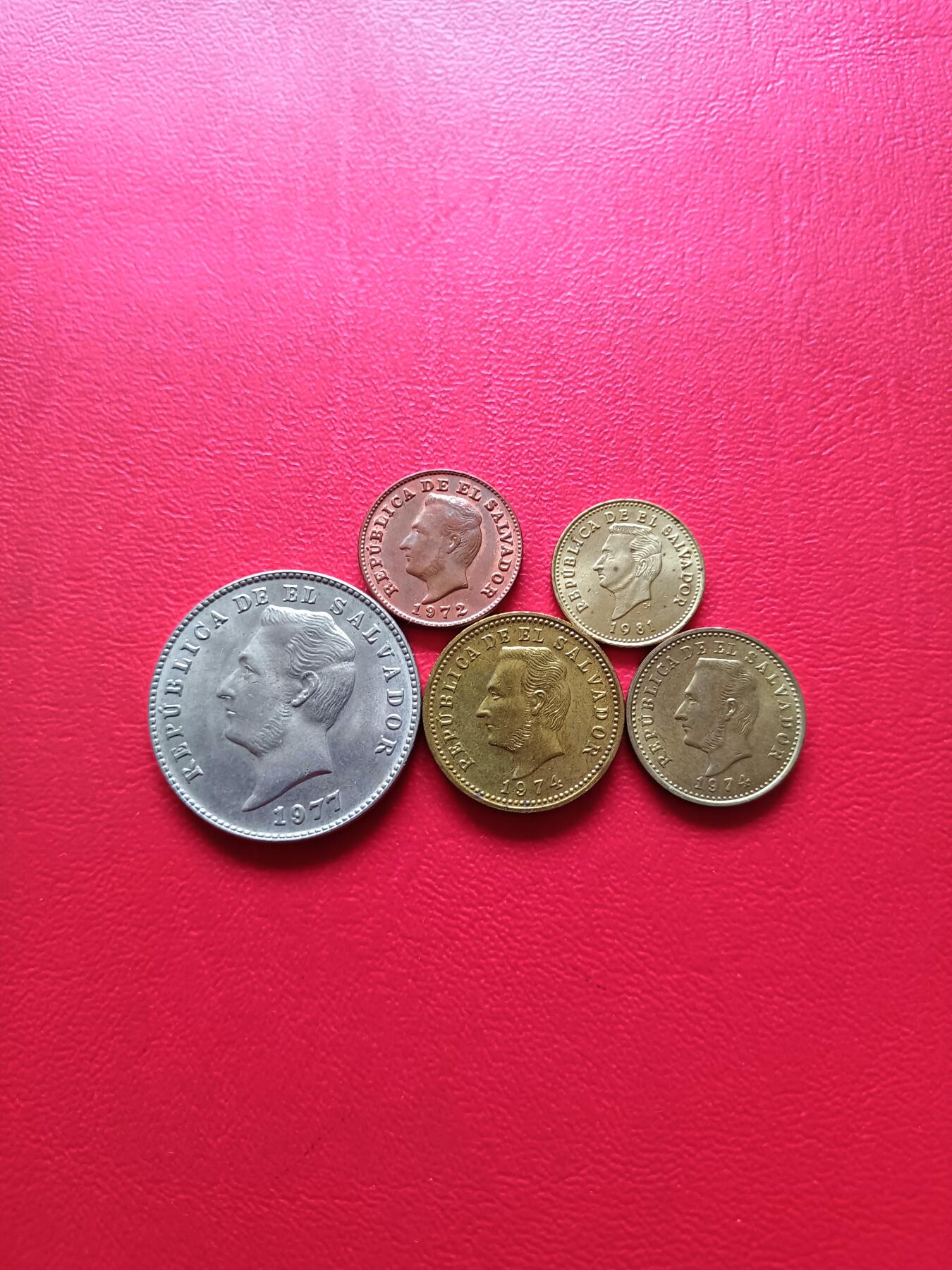 【云涧收藏】第七十九场 萨尔瓦多5枚