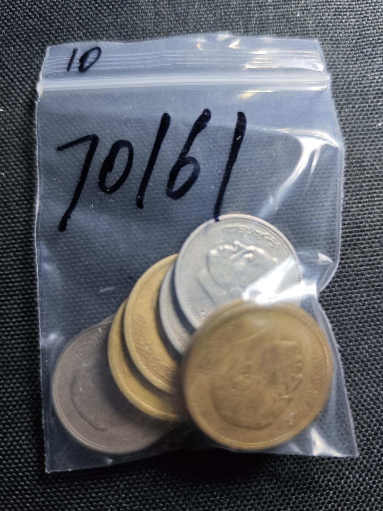 KK钱币收藏小铺  第370场  2月预留时间 周末发货  摩洛哥一组10枚