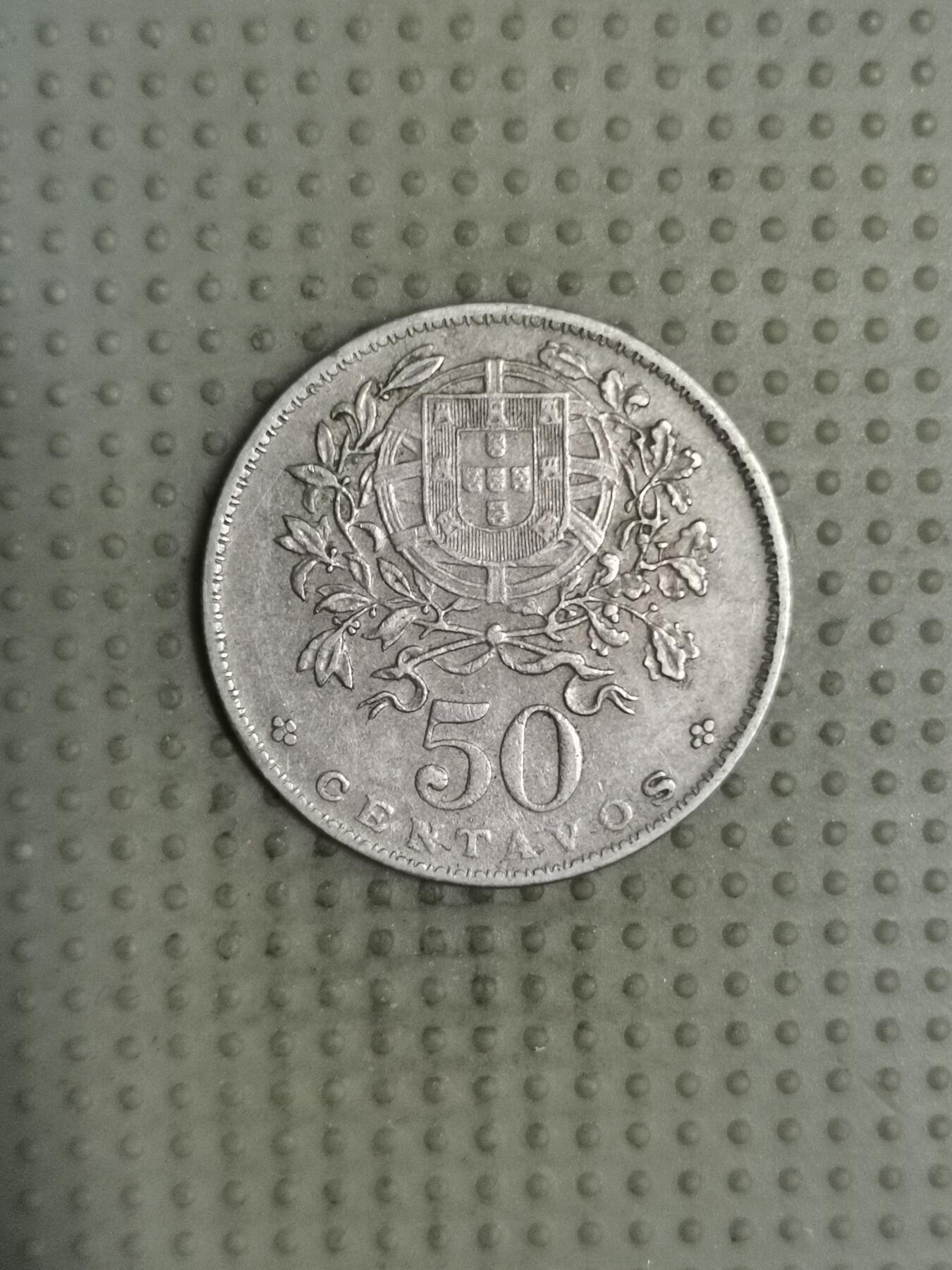 2025年第116场各国散币拍卖（总第116场） 葡萄牙1968年50分