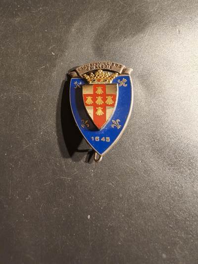 老王徽章第163期 13-15日三场连拍 16日统一发货  13、14日结束后可寄存 - 法国第3胸甲骑兵团证章 