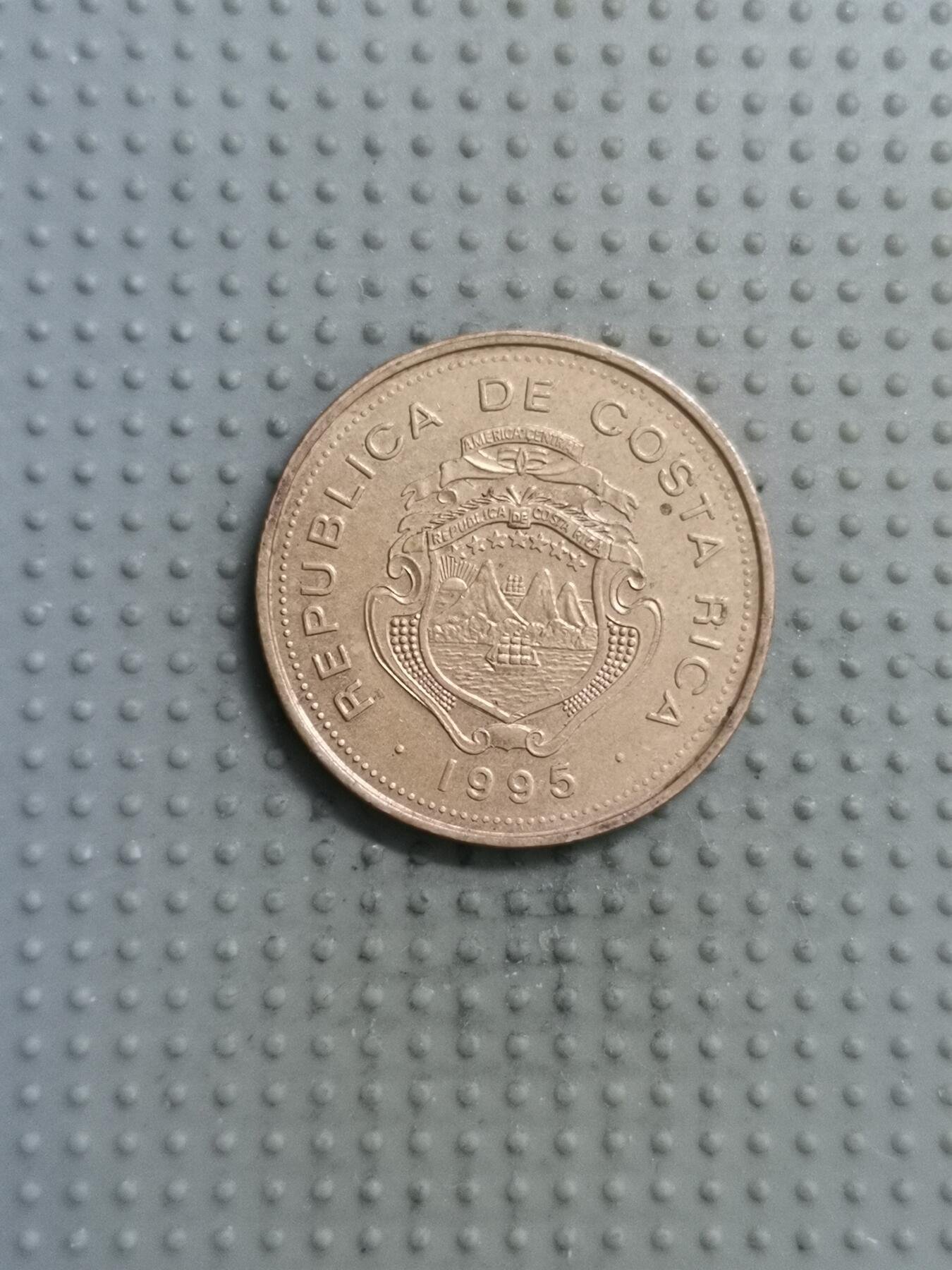 2025年第115场各国散币拍卖（总第115场） 哥斯达黎加1995年5科朗