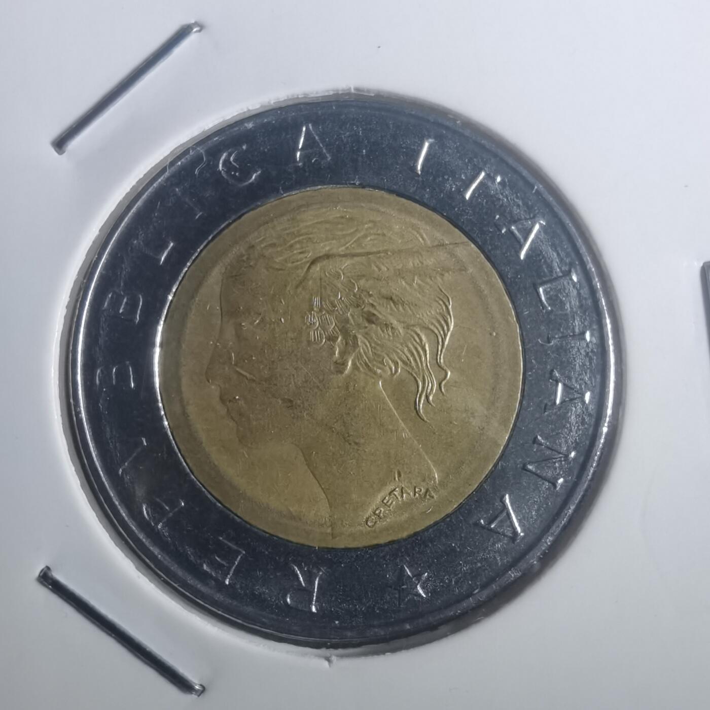 沼泽如烟--第900场 意大利1993年500里拉