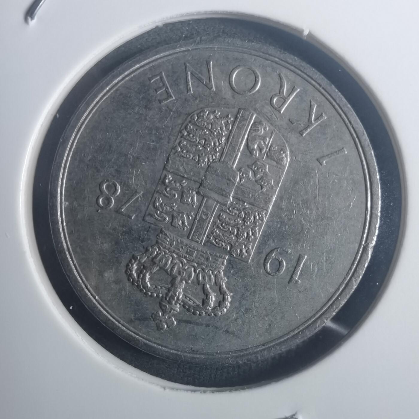 沼泽如烟--第900场 丹麦1978年1克朗