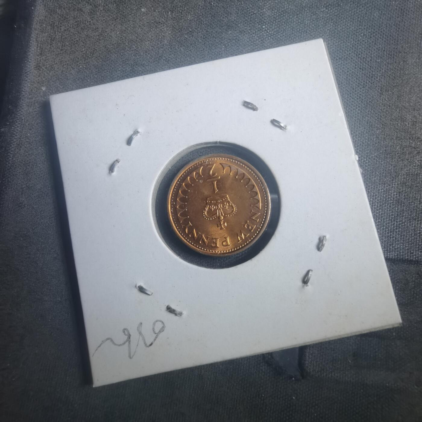 沼泽如烟--第903场 英国1981年半便士