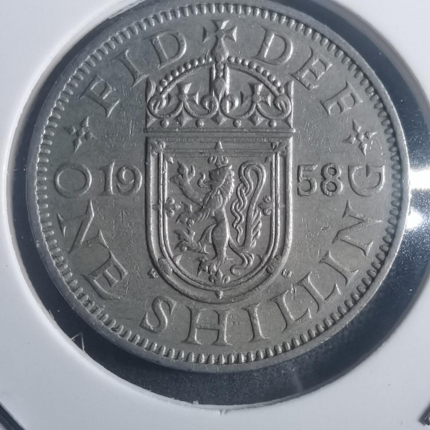 沼泽如烟--第903场 英国1958年1先令