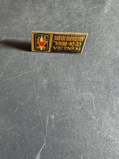 老王徽章第163期 13-15日三场连拍 16日统一发货  13、14日结束后可寄存 -  美国越战199步兵师徽章
