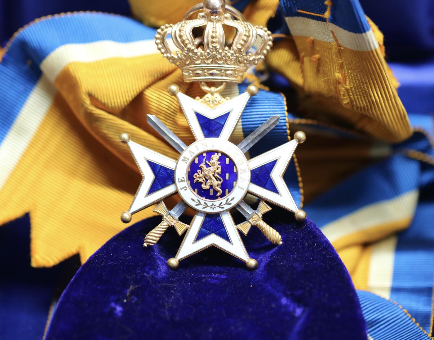 大猫徽章拍卖 第282期 荷兰王国 骑士大十字级奥伦治拿骚勋章