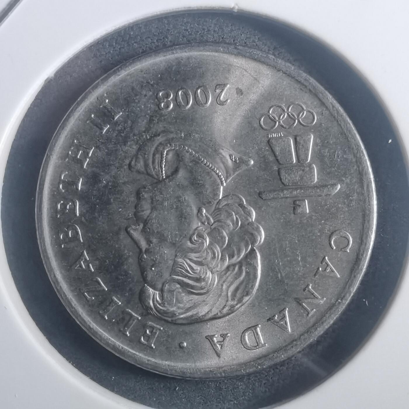 沼泽如烟--第903场 加拿大2008年25分纪念币