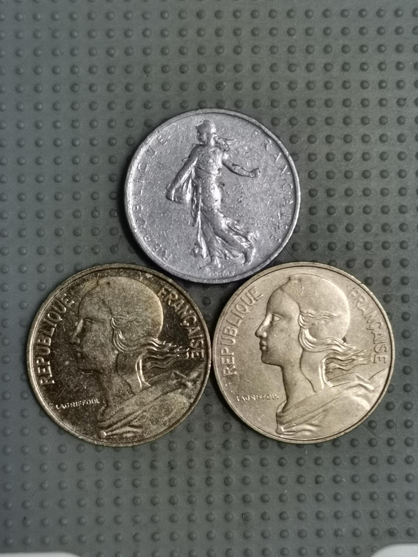 2025年第116场各国散币拍卖（总第116场） 法国3枚