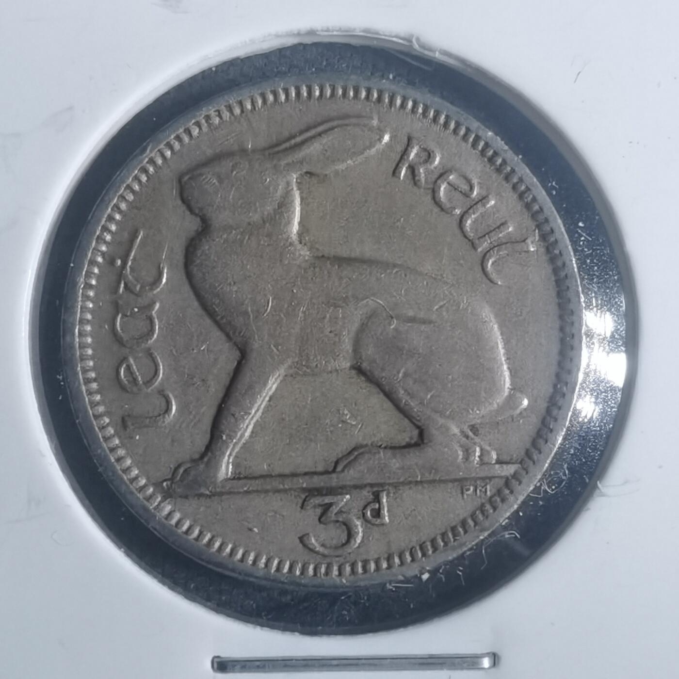 沼泽如烟--第900场 爱尔兰1942年3便士