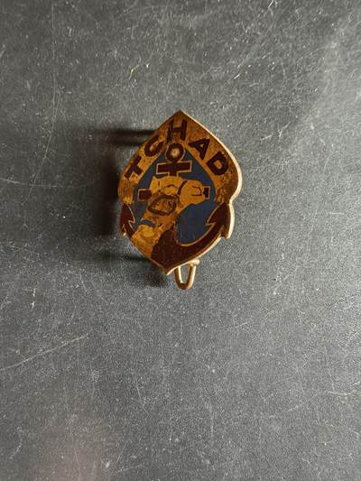 老王徽章第163期 13-15日三场连拍 16日统一发货  13、14日结束后可寄存 - 法国乍得行军团证章 