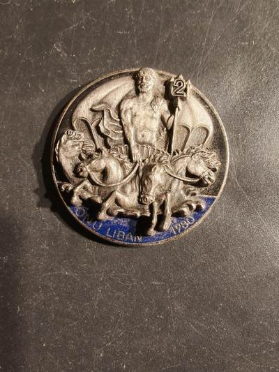 老王徽章第163期 13-15日三场连拍 16日统一发货  13、14日结束后可寄存 - 1980联合国驻黎巴嫩维和部队证章 