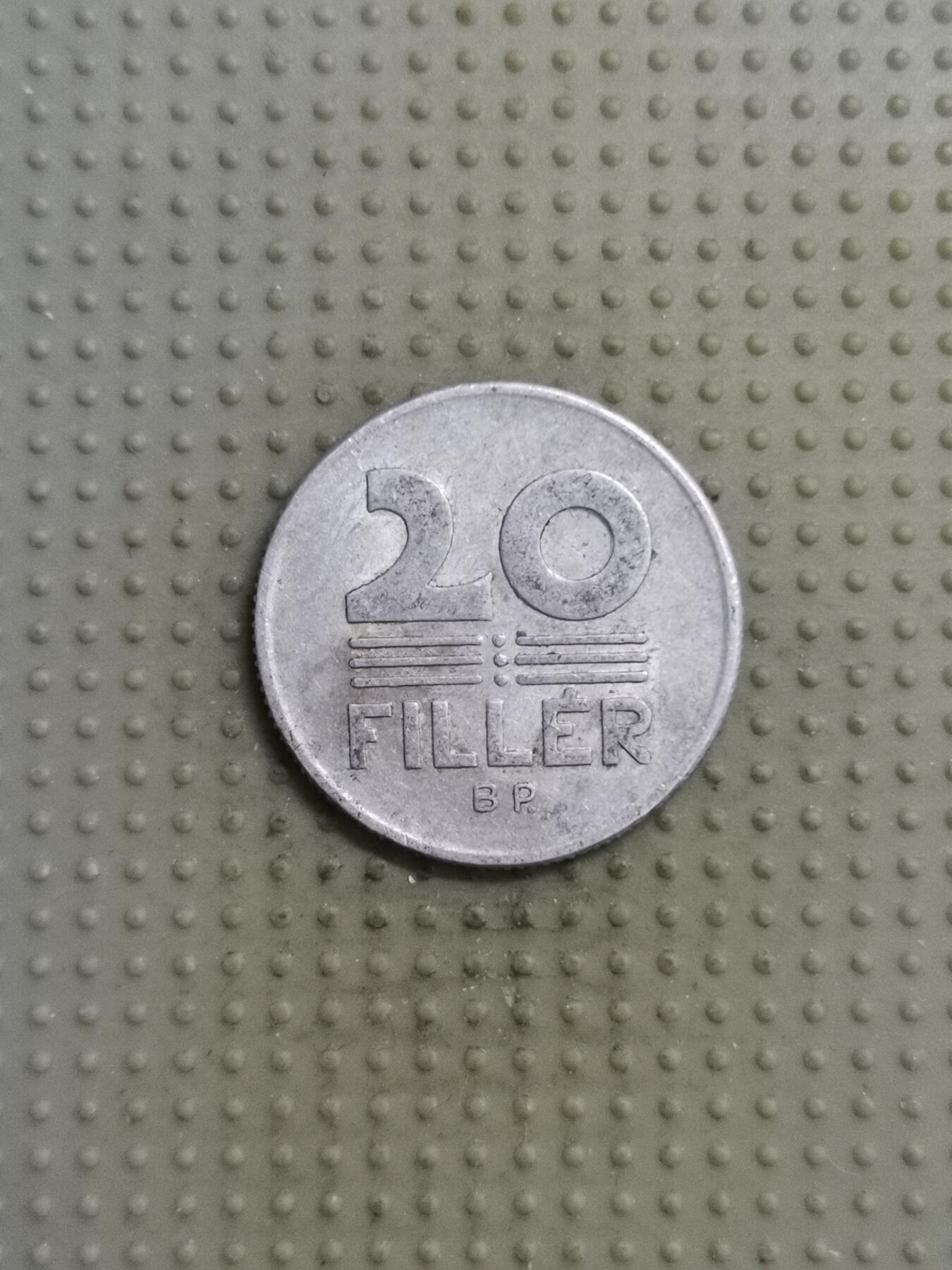 2025年第115场各国散币拍卖（总第115场） 匈牙利1969年20菲勒