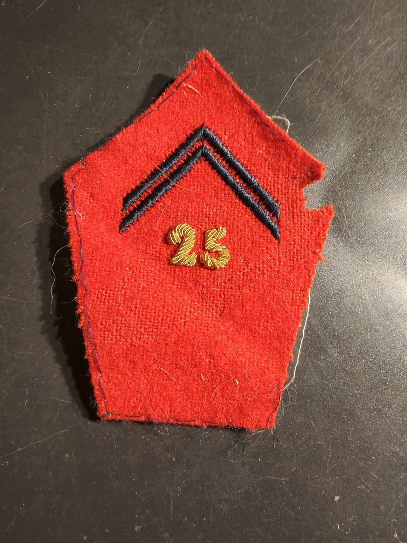 老王徽章第163期 13-15日三场连拍 16日统一发货  13、14日结束后可寄存 法国第25步兵团士官袖章