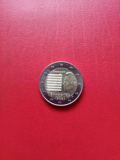 【云涧收藏】第七十九场 - 卢森堡2013年国歌2E纪念币