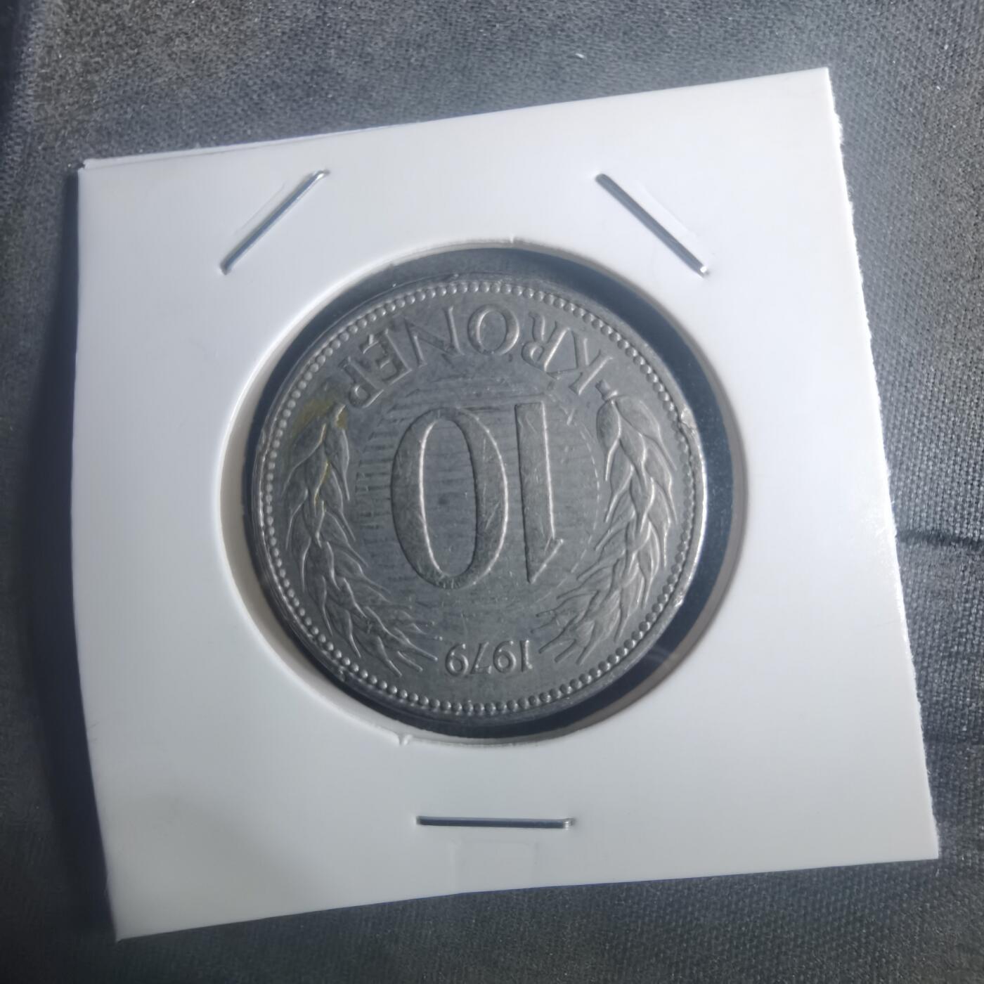 沼泽如烟--第900场 丹麦1979年10克朗