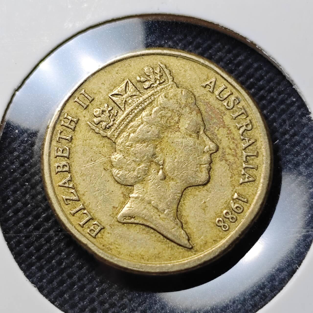 KK钱币收藏小铺  第370场  2月预留时间 周末发货  澳大利亚2元