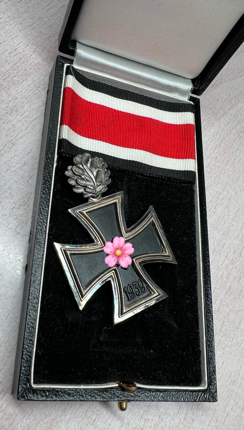 大猫徽章拍卖 第282期 复刻 德三橡叶骑士铁十字