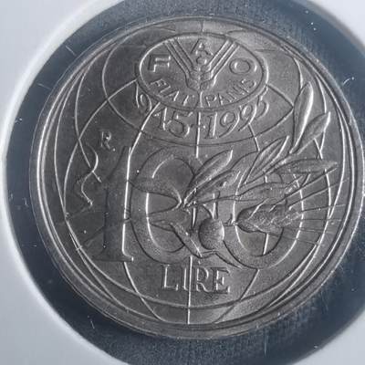 沼泽如烟--第900场 - 意大利1995年100里拉FAO