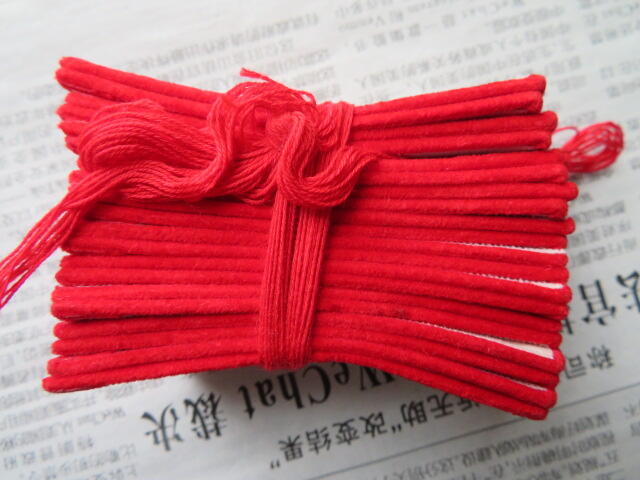 32--【全新】65通用无扎线红领章10付一组20220206-2