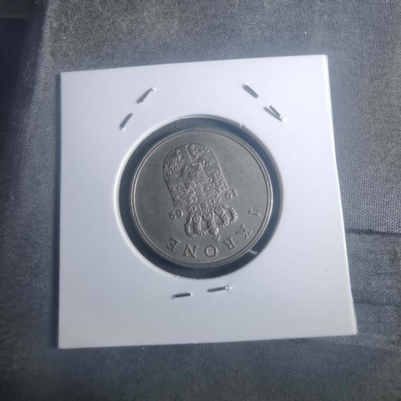 沼泽如烟--第900场 丹麦1962年1克朗