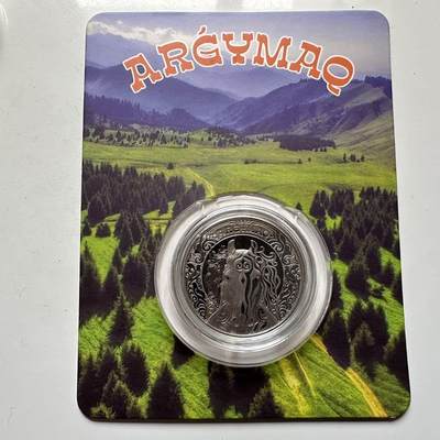 🌹外币初藏🌹🐯2025年第127场  每周二四六晚8️⃣点 接代拍 - 哈萨克斯坦2025年骏马200坚戈纪念币 精制币 刚发行