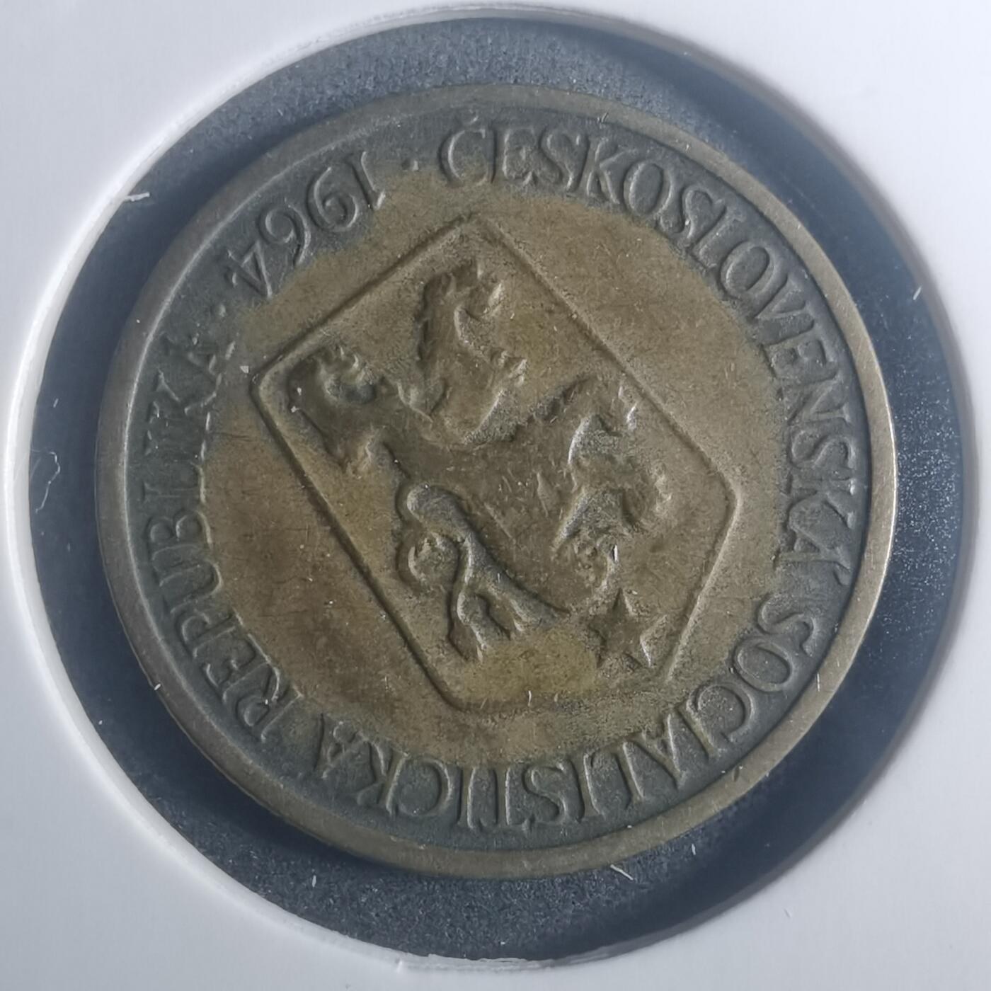 沼泽如烟--第900场 捷克1964年1克朗