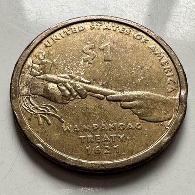 🌹外币初藏🌹🐯2025年第127场  每周二四六晚8️⃣点 接代拍 - 美国2011年部落条约一美元a