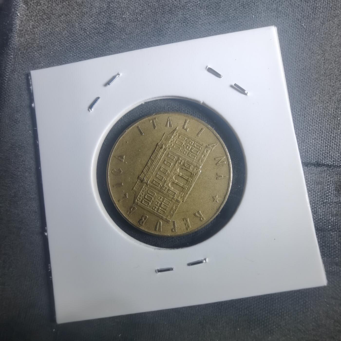 沼泽如烟--第900场 意大利200里拉FAO纪念币