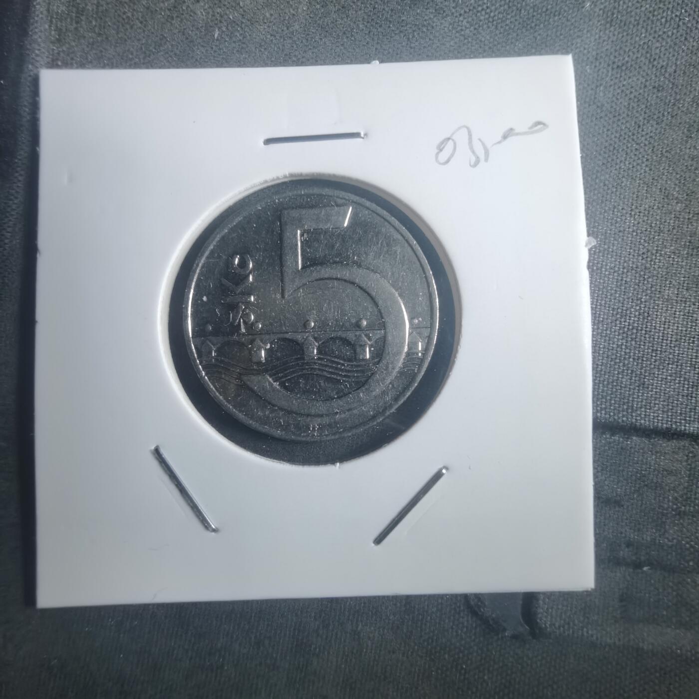 沼泽如烟--第903场 捷克1993年5克朗