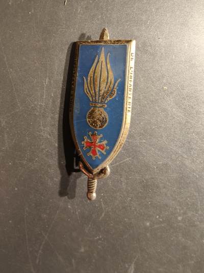 老王徽章第163期 13-15日三场连拍 16日统一发货  13、14日结束后可寄存 - 法国步兵应用学校证章 