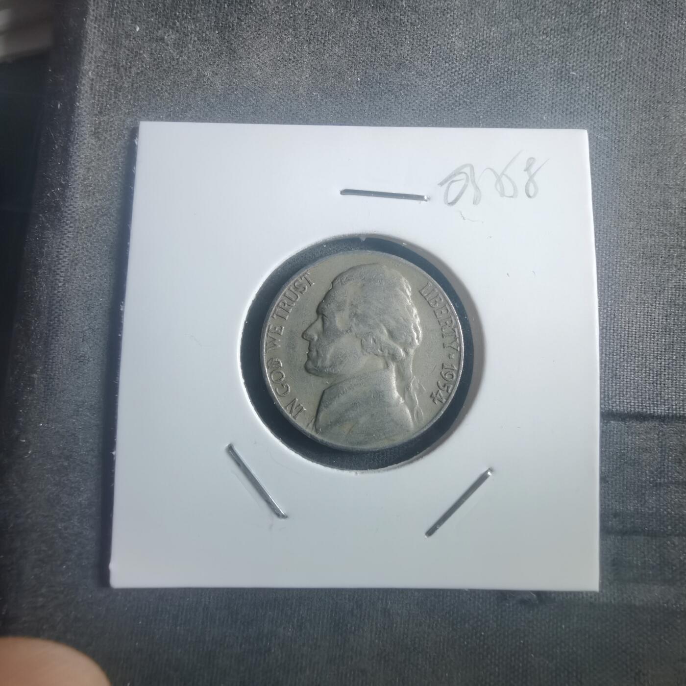 沼泽如烟--第903场 美国1954年五分