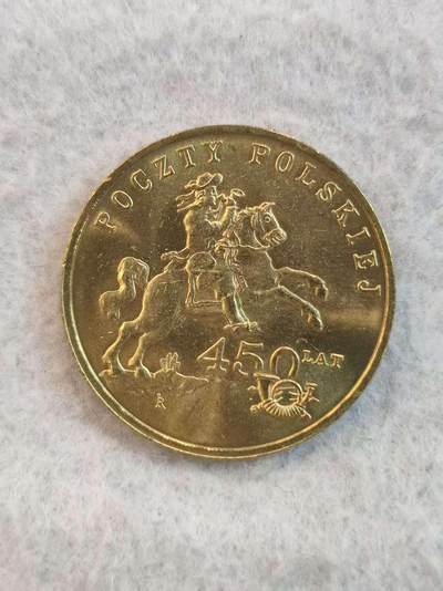 G&W世界散币，银币处理专场（第36场） - 波兰2008年2兹罗提  波兰邮政450周年