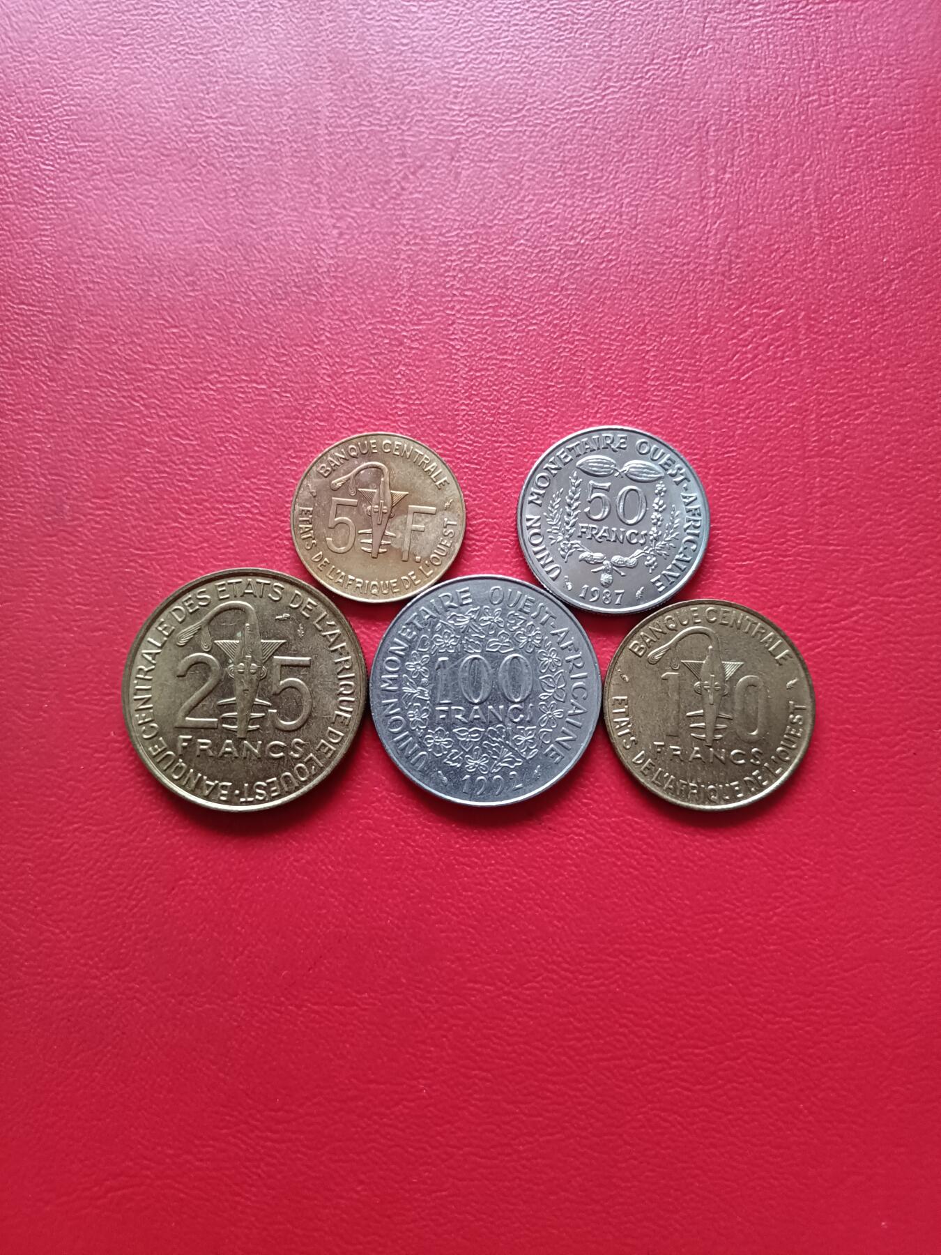 【云涧收藏】第七十九场 西非5枚