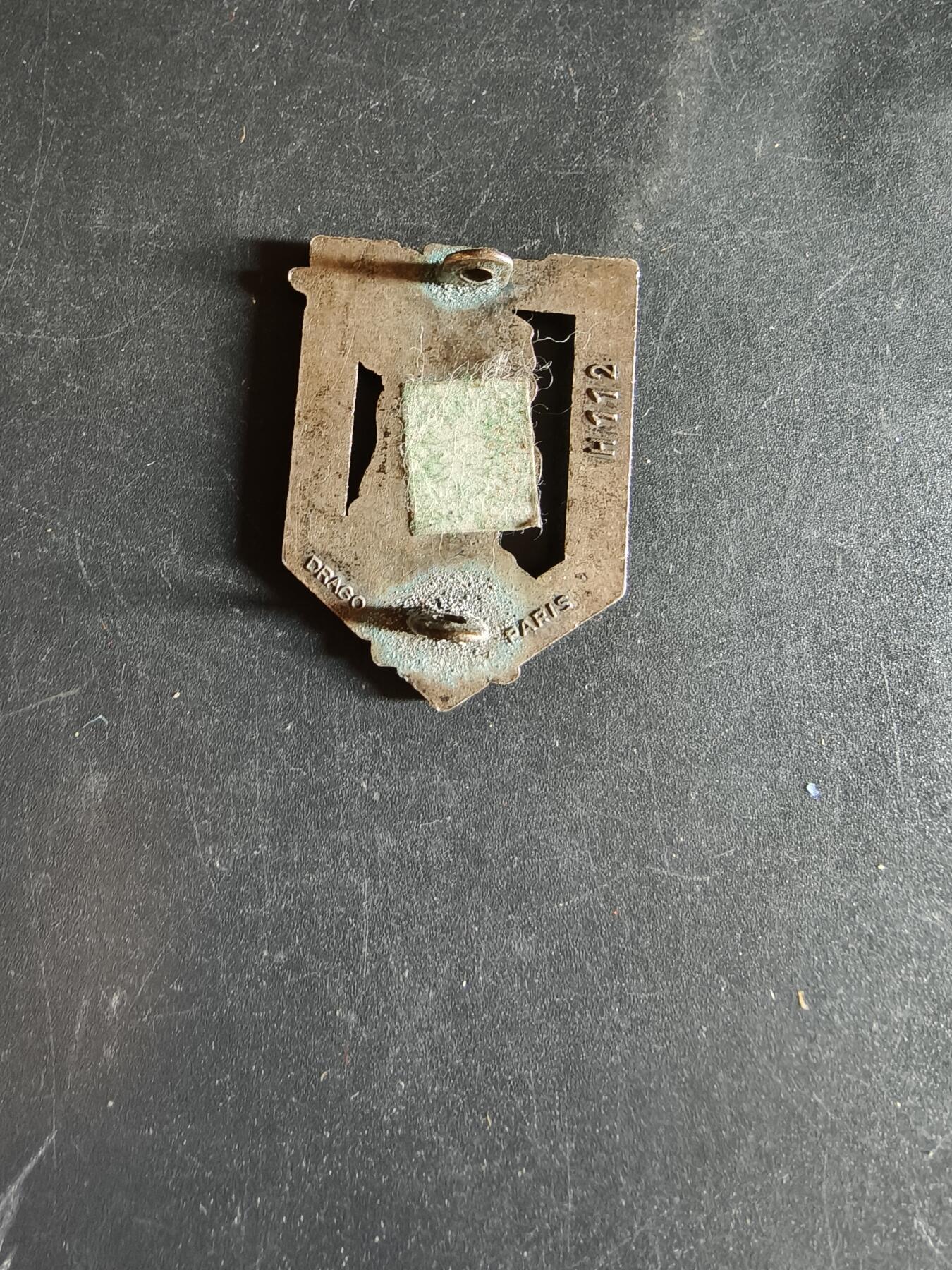 老王徽章第163期 13-15日三场连拍 16日统一发货  13、14日结束后可寄存 法国第92步兵团证章 