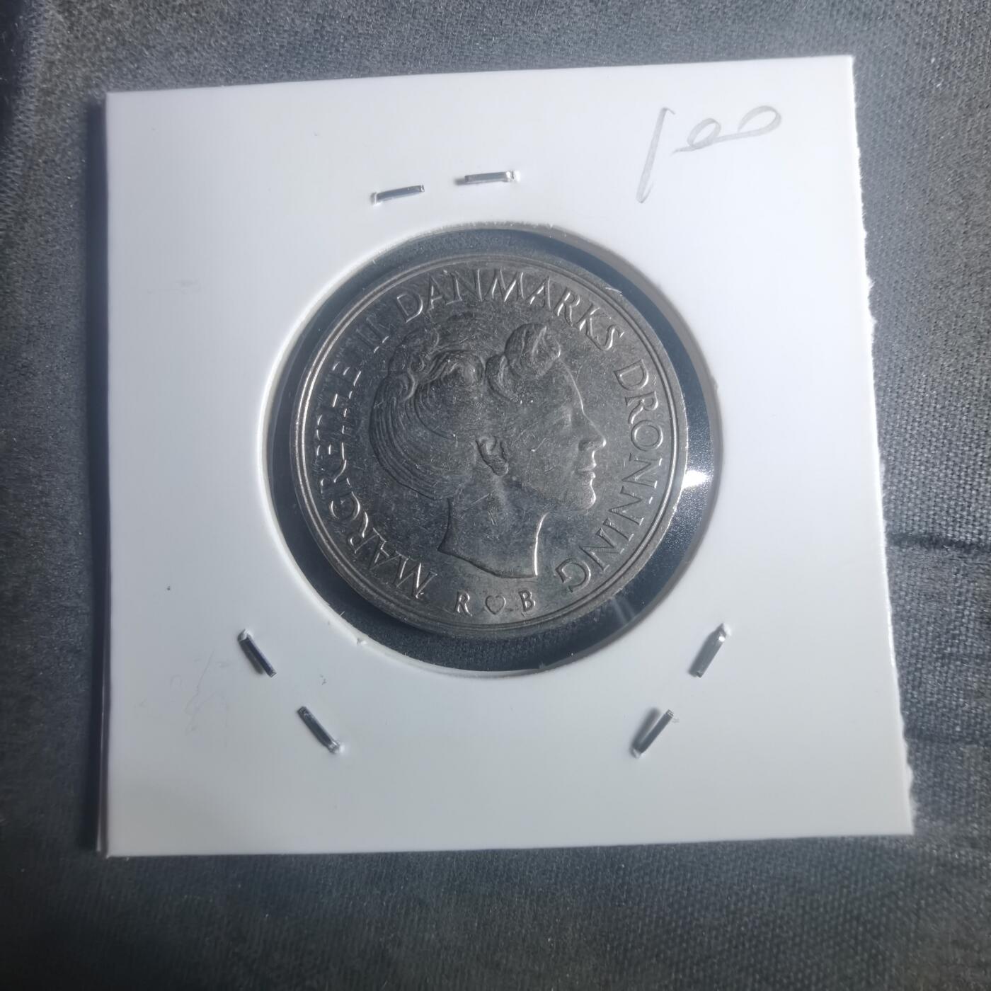 沼泽如烟--第900场 丹麦1987年1克朗