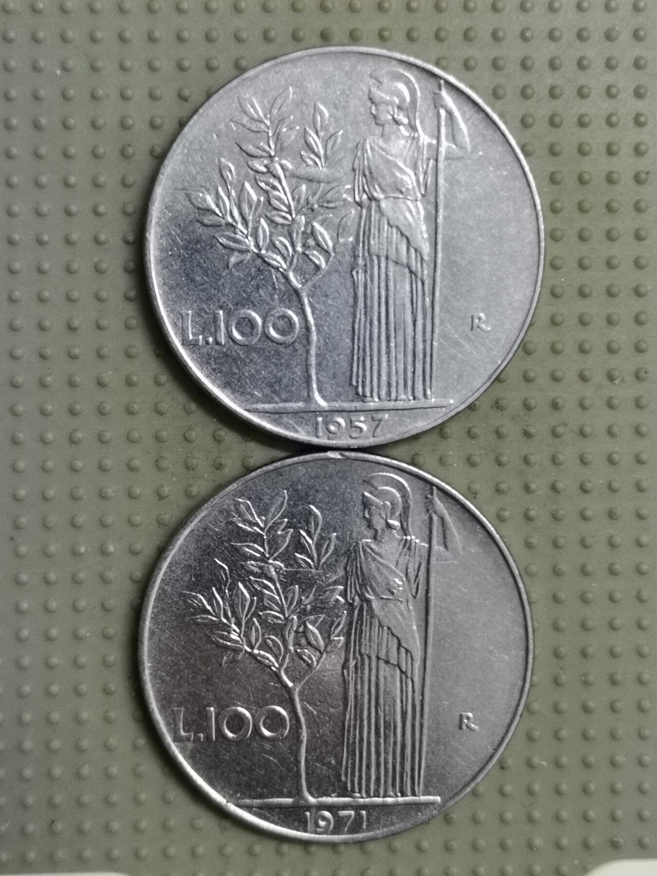 2025年第115场各国散币拍卖（总第115场） 意大利100里拉2枚