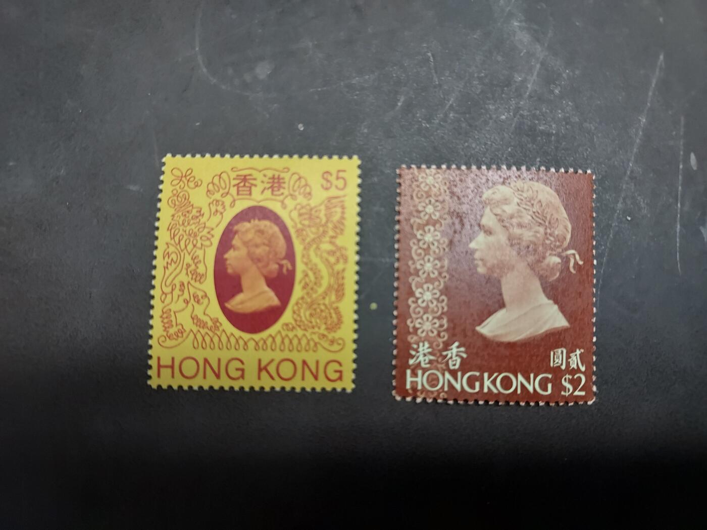 博彦收藏  11月17日 8点 邮票专场 香港 普票高值2枚，近全品