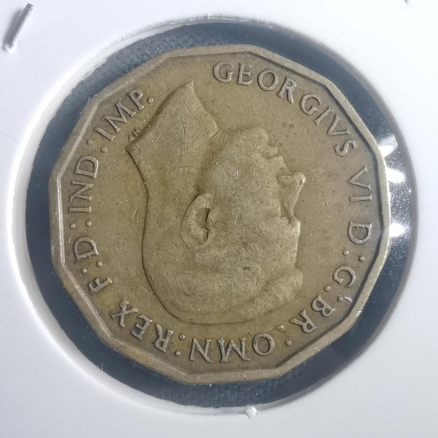 沼泽如烟--第903场 英国1937年3便士