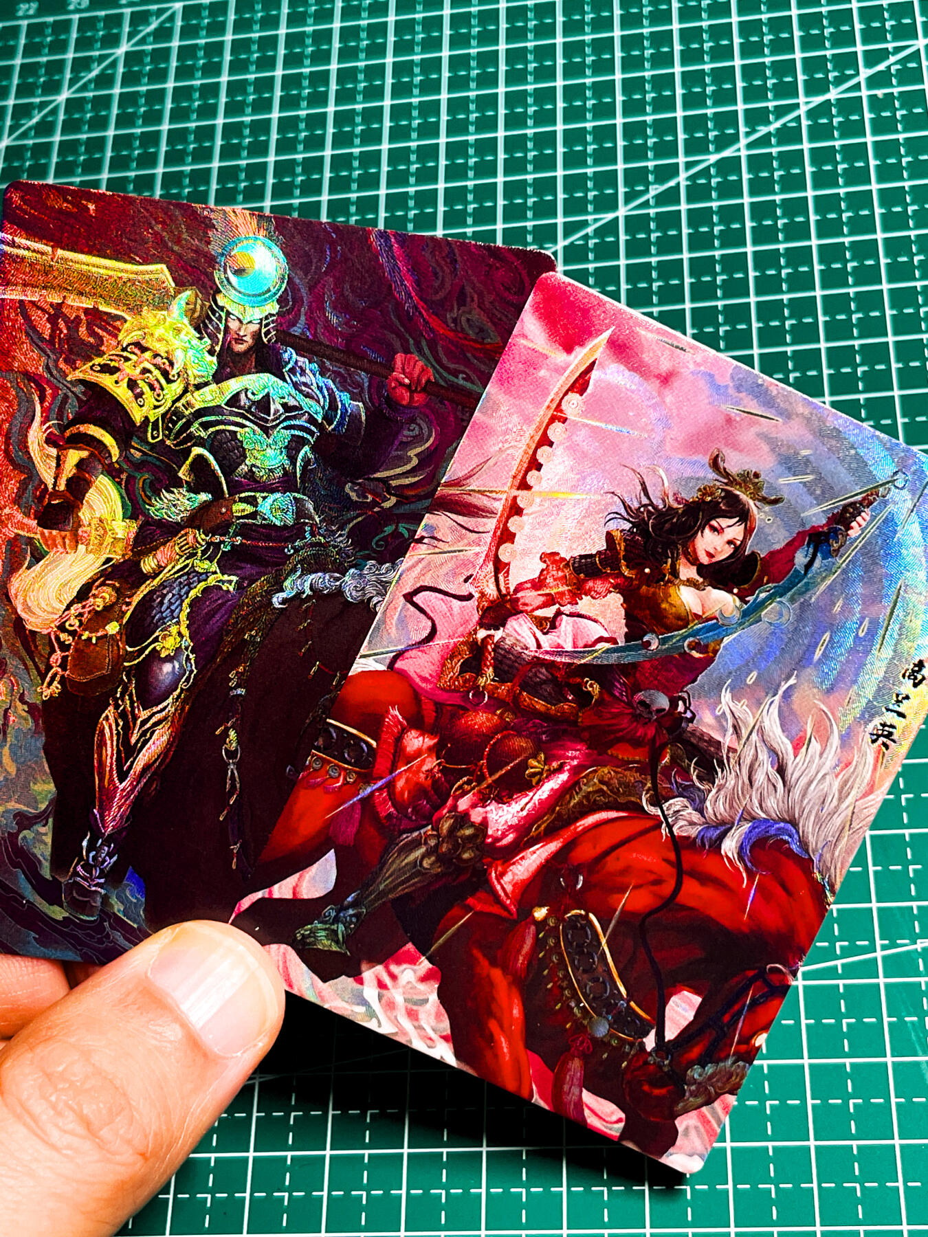 显眼宝36期 11月14日晚22:00截拍 佣金1起 可寄存～ 034 035 张奎夫妇 七杀星 &桃花星君 2枚