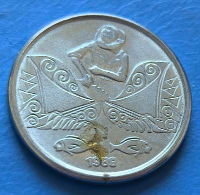 外国优质老铜币银币，周六九点倒数截拍，满百包邮，可寄存半年，喜欢朋友微信扫描二维码可直接参拍 - 巴西捕鱼人币