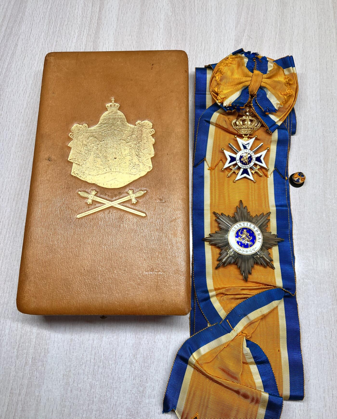 大猫徽章拍卖 第282期 荷兰王国 骑士大十字级奥伦治拿骚勋章