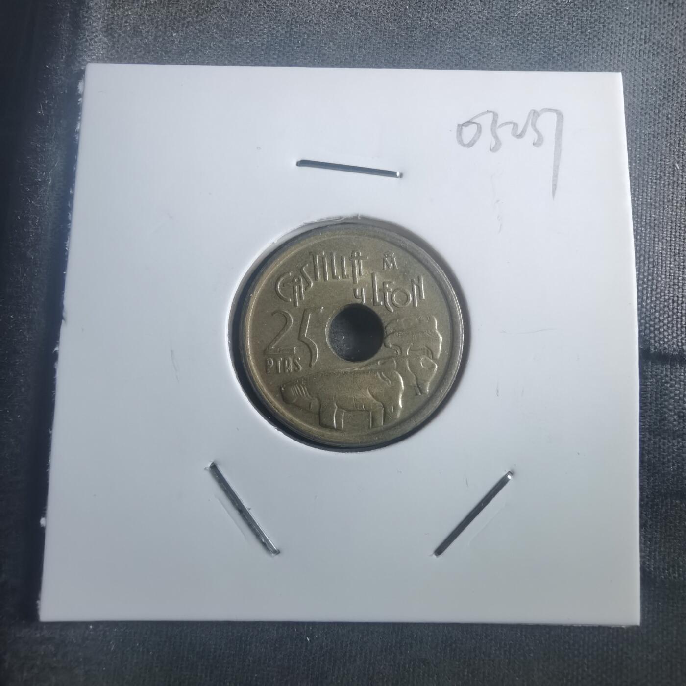 沼泽如烟--第903场 西班牙1995年25比塞塔