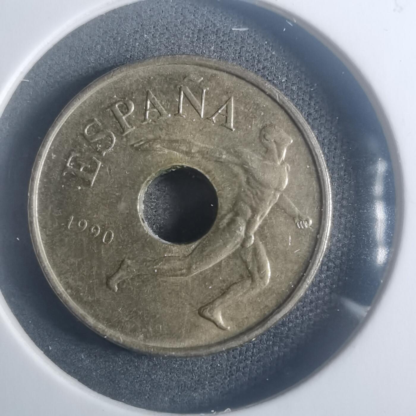 沼泽如烟--第900场 西班牙1990年25比塞塔