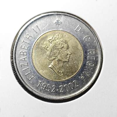 KK钱币收藏小铺  第370场  2月预留时间 周末发货 -  加拿大2元